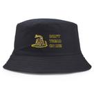 Bucket Hat Donts Treads On Me Anime Unissex Beach Fish