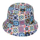 Bucket Hat Ethnics Styles Blues and White Porcelains Anime