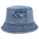 Bucket Hat Jeans Anime, Unissex, Casual, Proteção Solar na Praia