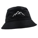 Bucket Hat Mountain Bordado, chapéu de sol, unissex, 58 cm Bucket Hat Mountain Bordado, chapéu de sol, unissex, 58 cm
