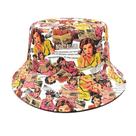 Bucket Hat Nostalgias Anime Unissex Casual Beach Fisherman Bucket Hat Nostalgias Anime Unissex Casual Beach Fisherman
