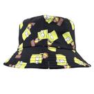 Bucket Hat Simpsonss, chapéu de sol unissex de 58 cm de algodão para mulheres e homens Bucket Hat Simpsonss, chapéu de sol unissex de 58 cm de algodão para mulheres e homens