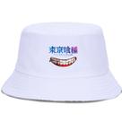 Bucket Hat Tokyos Ghouls Fishermen Chapéu para o verão ao ar livre Bucket Hat Tokyos Ghouls Fishermen Chapéu para o verão ao ar livre