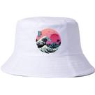 Bucket Hat Waves Sunsets Anime Unissex Beach Fisherman Bucket Hat Waves Sunsets Anime Unissex Beach Fisherman