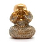Buda Baby Bebê Ceguinho Baby Buda Estatueta 9 cm Brilhante