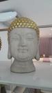 Buda decorativo cerâmica