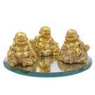Buda Decorativo Em Resina Sabedoria hindu meditação fortuna Reflexão zen monge 170 com base