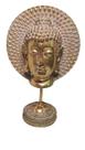 buda decorativo resina 21x10,5x31,5cm