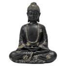 Buda Hindu Tailandês Tibetano Estátua Marrom Grande de 22 cm Buda Hindu Tailandês Tibetano Estátua Marrom Grande de 22 cm