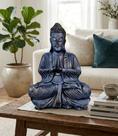 Buda Meditando Hindu Resina Premium Grande Xg 40 Cm ! - Buda Meditando Hindu Resina Premium Grande Xg 40 Cm ! -