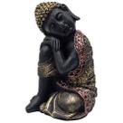 Buda Pensador Tibetano Monge Hindu Tailandês Estátua Resina