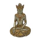 Buda Tailandês mini dourado 8 cm