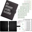 Budget Binder 100 Envelope Challenge A5 com acessórios
