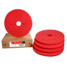 Buffer Pad 3M Red 5100 para limpeza de pisos 43 cm 5/caixa