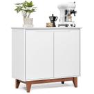 Buffet 02 Portas sem Gaveta Flow Branco