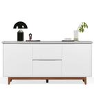 Buffet 2 Portas Flow Branco
