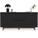 Buffet 2 Portas Flow Preto