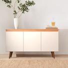 Buffet 3 Portas 136cm Retrô Elza Yescasa