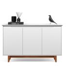 Buffet 3 Portas Flow Branco