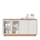 Buffet 4 Portas Marcel Freijó/ Off White 160 cm