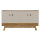 Buffet Abruzzo Linea Brasil 4 portas Nature e Off White