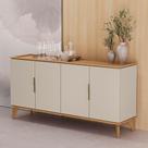 Buffet Aparador 160cm Isa Jequitiba/Off White - sallar home