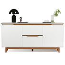 Buffet Aparador 2 Portas E 2 Gavetas Flop Branco