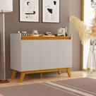 Buffet Aparador 3 Portas 100% MDF Star
