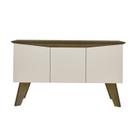 Buffet Aparador 3P Bordas Invertidas Pinho Off White ARLY