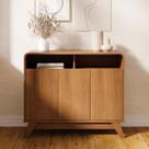 Buffet Aparador 95cm 3 Portas Orgânico Marlo Nature Z56 - Mpozenato Buffet Aparador 95cm 3 Portas Orgânico Marlo Nature Z56 - Mpozenato