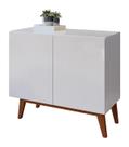 Buffet Aparador Ares 2 Portas Branco - MoveisAqui