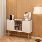 Buffet Aparador Branco Com Pes Em Madeira Multiuso Branco