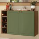 Buffet Aparador com Adega 100cm 2 Portas Vik Madesa 16 R