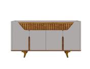 Buffet Aparador Danúbio Off White/Naturalle - Bechara Móveis