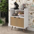 Buffet Aparador Grécia MDP UV 2 Portas Compacto 82cm