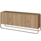 Buffet Aparador Organico 4 Portas Artesano Hanover Dourado