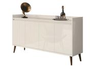 Buffet Aparador Retrô Clássico Off White - MoveisAqui
