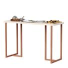 Buffet Aparador Sala Hall de Entrada Mali 120cm Mesa Estilo Industrial Moderna