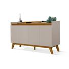 Buffet Aparador Star Sala Jantar Estar Balcao Mdf 4 Portas