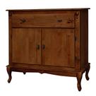 Buffet Balcão de Cozinha de Madeira Antique 100 cm com 2 Portas e 1 Gaveta - 1037 Buffet Balcão de Cozinha de Madeira Antique 100 cm com 2 Portas e 1 Gaveta - 1037