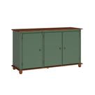 Buffet Balcão de Cozinha de Madeira Antique 146 cm com 3 Portas - 3092