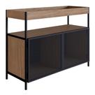 Buffet Bar New Hanover E Preto 100 Cm - D'rossi