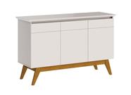 Buffet Classic 3 Portas Off White - Imcal Móveis