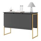 Buffet Classico 3 Portas Preto Dourado Buffet Classico 3 Portas Preto Dourado