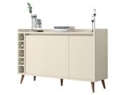 Buffet com Adega Estilo Off White - MoveisAqui