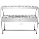 Buffet Combinado 10 Cubas Quente e 5 Cubas Frias SPL512CO Spolu 220V