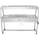 Buffet Combinado SPL512CO 10 Cubas Quente e 5 Cubas Frias 220V Inox Spolu