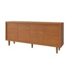 Buffet Delux 4 Portas Gaveta Interna 100 MDF Pés em Madeira Maciça Buffet Delux 4 Portas Gaveta Interna 100 MDF Pés em Madeira Maciça