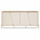 Buffet DJ Móveis Liara 4 Portas 1 Gaveta 180cm