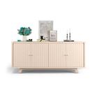 Buffet DJ Móveis Mércuri/Brise 4 Portas Off White Buffet DJ Móveis Mércuri/Brise 4 Portas Off White